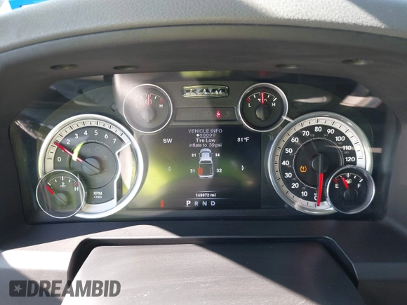 2014 Ram 1500 Lone Star z VIN 1C6RR6LT9ES424494, wystawiony jako IAAI lot #41654158 z przebiegiem 143 072 mil mil oraz . Historia ofert i sprzedaży dostępna na DreamBid. Obrazek 7.