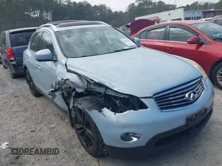 2011 Infiniti EX Journey with VIN JN1AJ0HP0BM800525, listed as a IAAI auction lot 41626101 with 107,039 mi miles. Bid and sale history available at carsss.com. Image 1.