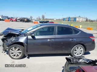 2013 Nissan Sentra SV with VIN 3N1AB7AP0DL706058, listed as a IAAI auction lot 41823244 with 149,209 mi miles. Bid and sale history available at carsss.com. Image 15.