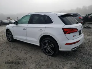 2018 Audi SQ5 Premium Plus with VIN WA1A4AFY0J2231296, listed as a Copart auction lot 85218374 with 50,616 mi miles and Salvage Title. Bid and sale history available at DreamBid. Image 2.