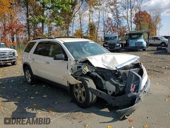 2009 GMC Acadia SLE1 with VIN 1GKEV13DX9J107015, listed as a Copart auction lot 77324484 with 206,008 mi miles and Salvage Title. Bid and sale history available at carsss.com. Image 12.