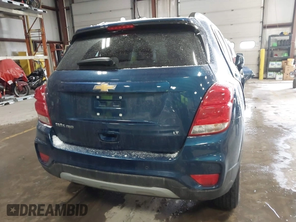 2020 Chevrolet Trax LT with VIN KL7CJPSB9LB330369, listed as a IAAI auction lot 41284251 with 26,848 mi miles. Bid and sale history available at carsss.com. Image 16.