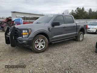 2023 Ford F-150 with VIN 1FTFW1P85PKD23050, listed as a Copart auction lot 48001595 with 42,427 mi miles and Salvage title. Bid and sale history available at DreamBid. Image 1.