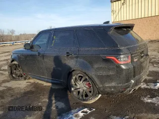 2018 Land Rover Range Rover Sport with VIN SALWR2RE9JA812122, listed as a Copart auction lot 86741334 with Not Provided miles and Salvage Title. Bid and sale history available at carsss.com. Image 2.