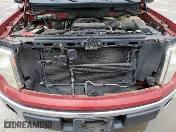 2010 Ford F-150 XL with VIN 1FTEW1C86AKE64072, listed as a Copart auction lot 50320145 with 283,771 mi miles and Salvage Title. Bid and sale history available at DreamBid. Image 11.