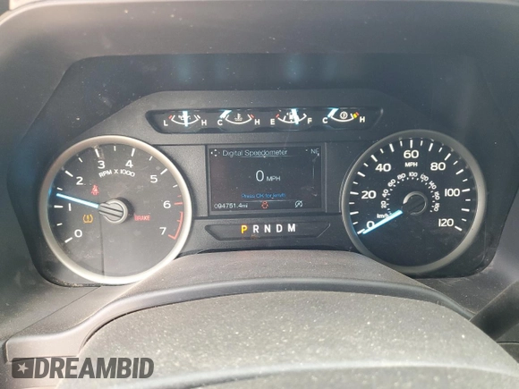 2018 Ford F-150 XL with VIN 1FTEW1CP9JKF91518, listed as a Copart auction lot 54316325 with 94,751 mi miles and Salvage Title. Bid and sale history available at carsss.com. Image 9.