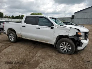 2019 Chevrolet Silverado 1500 Custom with VIN 3GCPYBEH0KG306180, listed as a Copart auction lot 69263924 with 107,279 mi miles and Non Repairable. Bid and sale history available at DreamBid. Image 4.