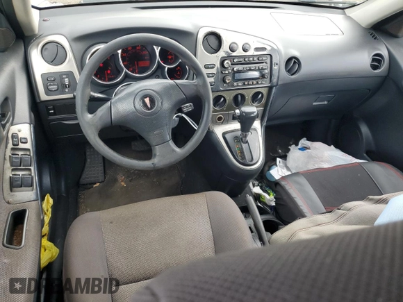 2003 Pontiac Vibe with VIN 5Y2SL62843Z456217, listed as a Copart auction lot 68135204 with 121,847 mi miles and Salvage Title. Bid and sale history available at carsss.com. Image 8.