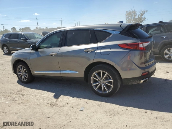 2023 Acura RDX w/Technology Package with VIN 5J8TC1H51PL010217, listed as a Copart auction lot 76632044 with 0 mi miles and Non Repairable. Bid and sale history available at carsss.com. Image 2.