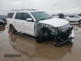 2018 Ford Expedition Max Platinum with VIN 1FMJK1MT2JEA30223, listed as a Copart auction lot 86202404 with 131,174 mi miles and Salvage title. Bid and sale history available at DreamBid. Image 4.