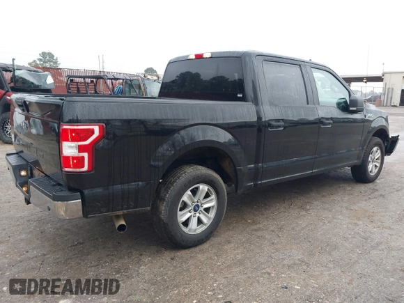 2019 Ford F-150 XL with VIN 1FTEW1C57KKD51657, listed as a IAAI auction lot 41426305 with 150,471 mi miles and . Bid and sale history available at DreamBid. Image 4.