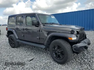 2021 Jeep Wrangler Unlimited Sahara с VIN 1C4HJXEG2MW729537, выставлен на аукционе Copart как лот 57131645 с пробегом 49 179 миль миль и Списание • Salvage title. История ставок и продаж доступна на DreamBid. Изображение 4.