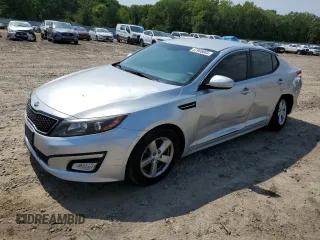 2015 Kia Optima LX z VIN 5XXGM4A75FG478945, wystawiony jako Copart lot #57905605 z przebiegiem 113 904 mil mil oraz Czysty tytuł • Clean title. Historia ofert i sprzedaży dostępna na DreamBid. Obrazek 1.
