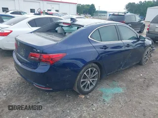 2017 Acura TLX V6 w/Advance Pkg with VIN 19UUB2F77HA002136, listed as a IAAI auction lot 42378285 with 84,605 mi miles and . Bid and sale history available at DreamBid. Image 4.