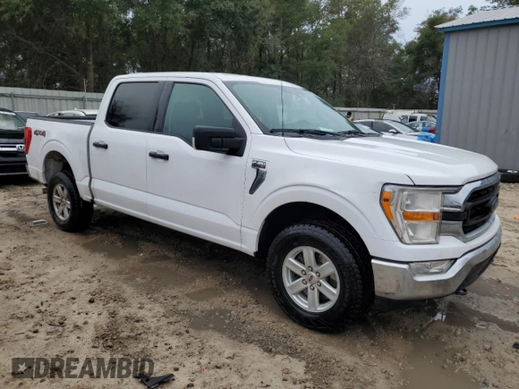 2021 Ford F-150 XL with VIN 1FTFW1E55MKE07437, listed as a Copart auction lot 86505164 with 53,632 mi miles and Non Repairable. Bid and sale history available at carsss.com. Image 4.