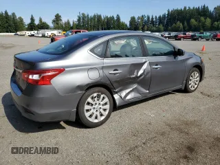 2017 Nissan Sentra S with VIN 3N1AB7AP8HL635486, listed as a Copart auction lot 61237455 with 82,332 mi miles and Salvage title. Bid and sale history available at DreamBid. Image 3.