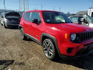2020 Jeep Renegade Sport with VIN ZACNJAAB7LPL92690, listed as a Copart auction lot 48466875 with 12,026 mi miles and Salvage Title. Bid and sale history available at carsss.com. Image 14.