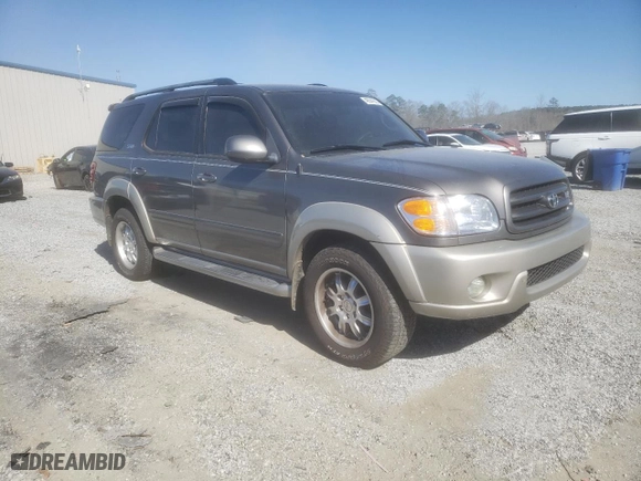 2004 Toyota Sequoia SR5 with VIN 5TDZT34A94S223207, listed as a Copart auction lot 49644885 with 190,849 mi miles and Salvage Title. Bid and sale history available at carsss.com. Image 4.