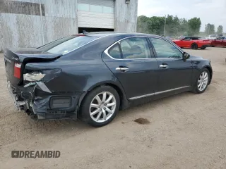 2007 Lexus LS 460 with VIN JTHBL46F175005741, listed as a Copart auction lot 59982435 with 225,398 mi miles and Clean title. Bid and sale history available at DreamBid. Image 3.