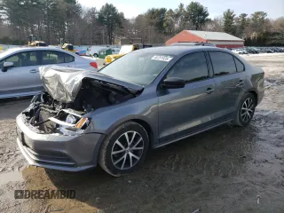 2016 Volkswagen Jetta Sedan 1.4T SE with VIN 3VWD67AJ4GM227955, listed as a Copart auction lot 46251925 with 137,209 mi miles and Salvage Title. Bid and sale history available at carsss.com. Image 1.