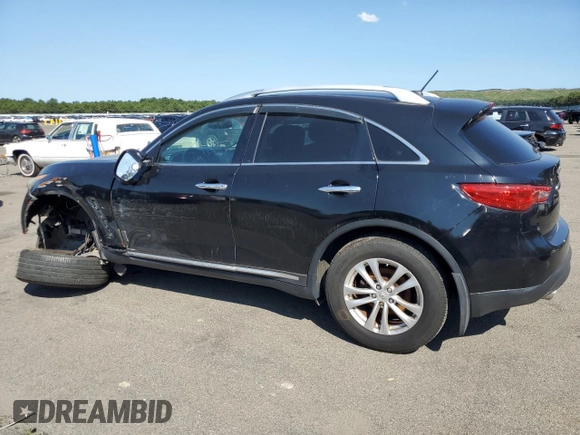 2009 Infiniti FX35 with VIN JNRAS18W49M152026, listed as a Copart auction lot 69877474 with 0 mi miles and Salvage Title. Bid and sale history available at carsss.com. Image 2.