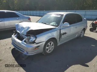 2005 Hyundai Accent GLS with VIN KMHCG35C05U331928, listed as a Copart auction lot 74672614 with 41,542 mi miles and Salvage Title. Bid and sale history available at carsss.com. Image 1.
