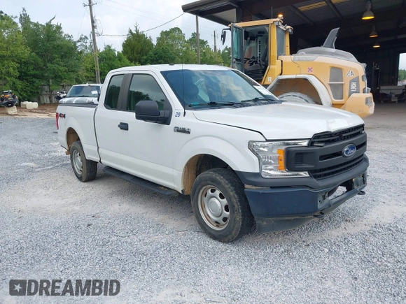 2018 Ford F-150 XL with VIN 1FTFX1E54JFC65910, listed as a IAAI auction lot 41994441 with 36,158 mi miles and . Bid and sale history available at DreamBid. Image 1.