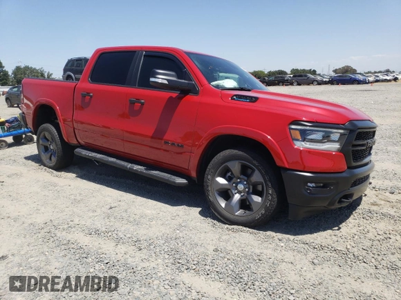 2022 Ram 1500 Big Horn with VIN 1C6RRFFG4NN245437, listed as a Copart auction lot 59237015 with 29,611 mi miles and Salvage title. Bid and sale history available at DreamBid. Image 4.