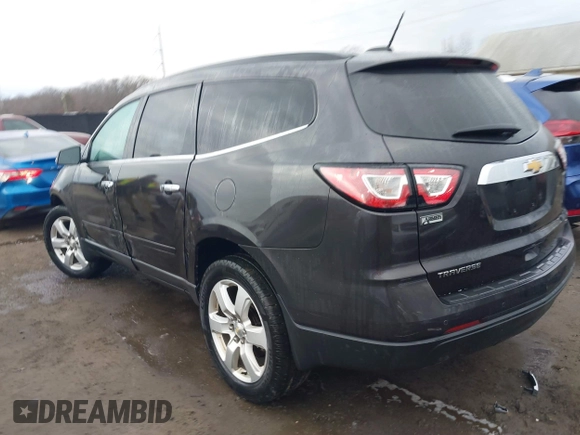2017 Chevrolet Traverse LT with VIN 1GNKRGKD1HJ221577, listed as a IAAI auction lot 41447118 with 169,177 mi miles and . Bid and sale history available at DreamBid. Image 3.