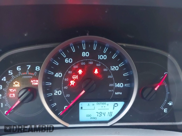 2014 Toyota RAV4 LE with VIN 2T3BFREV9EW160185, listed as a IAAI auction lot 41208037 with 79,418 mi miles and . Bid and sale history available at DreamBid. Image 7.