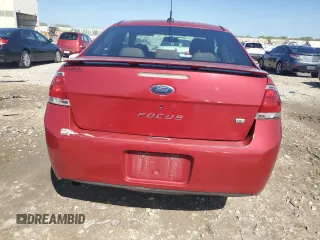 2009 Ford Focus SE with VIN 1FAHP32N89W152343, listed as a Copart auction lot 54094205 with 0 mi miles and Clean Title. Bid and sale history available at carsss.com. Image 6.