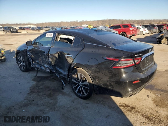 2020 Nissan Maxima SL z VIN 1N4AA6DV7LC383356, wystawiony jako Copart lot #42781725 z przebiegiem 29 478 mil mil oraz Szkoda całkowita • Salvage title. Historia ofert i sprzedaży dostępna na DreamBid. Obrazek 2.