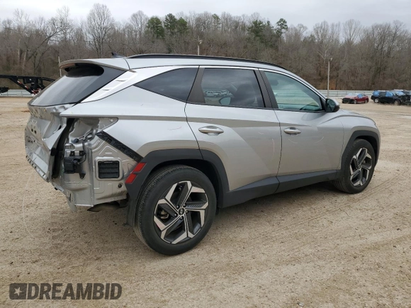 2023 Hyundai Tucson SEL with VIN 5NMJF3AE7PH239991, listed as a Copart auction lot 47368585 with 26,075 mi miles and Salvage Title. Bid and sale history available at carsss.com. Image 3.