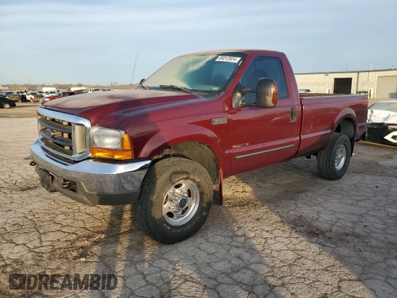 1999 Ford Super Duty F-250 XL with VIN 1FTNF21F9XEE67871, listed as a Copart auction lot 85012924 with 179,341 mi miles and Salvage Title. Bid and sale history available at carsss.com. Image 1.