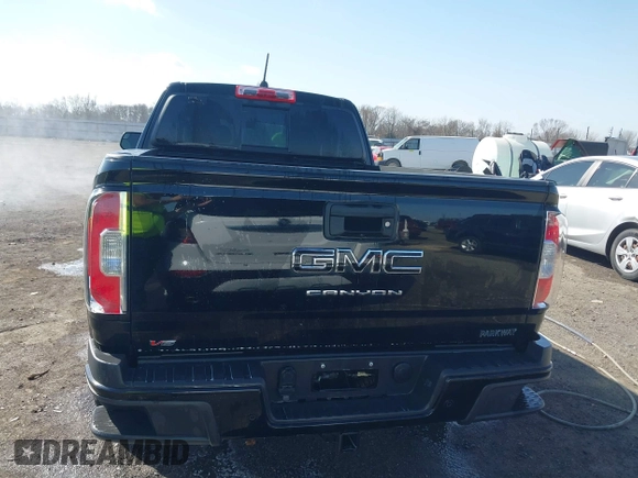2021 GMC Canyon 2WD Elevation with VIN 1GTH5CEN4M1293315, listed as a IAAI auction lot 41754009 with 42,971 mi miles. Bid and sale history available at carsss.com. Image 16.