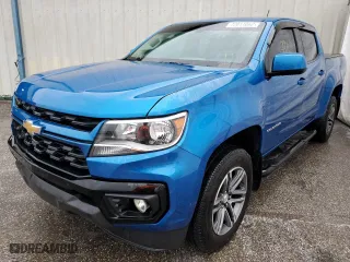 2021 Chevrolet Colorado 2WD Work Truck with VIN 1GCGSBEN2M1187105, listed as a Copart auction lot 72011062 with 19,926 mi miles and Salvage Title. Bid and sale history available at carsss.com. Image 1.