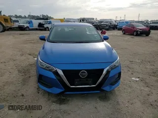 2021 Nissan Sentra SV with VIN 3N1AB8CV1MY224039, listed as a Copart auction lot 46801225 with 91,285 mi miles and Salvage Title. Bid and sale history available at DreamBid. Image 11.
