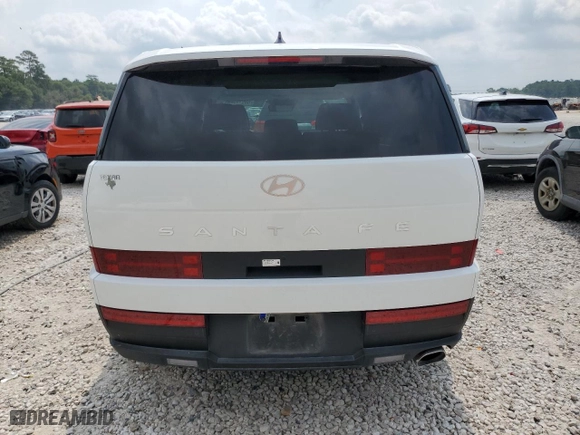 2024 Hyundai Santa Fe SE with VIN 5NMP14GL0RH004145, listed as a Copart auction lot 56913324 with 7,082 mi miles and Clean Title. Bid and sale history available at carsss.com. Image 6.