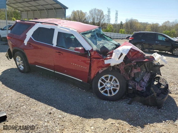 2019 Chevrolet Traverse LT Cloth with VIN 1GNERGKW6KJ301642, listed as a Copart auction lot 49798835 with 0 mi miles and Salvage Title. Bid and sale history available at carsss.com. Image 4.
