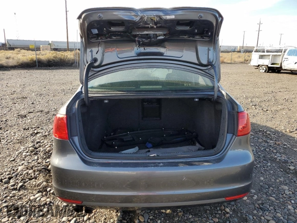 2012 Volkswagen Jetta Sedan SE w/Convenience & Sunroof PZEV with VIN 3VWBP7AJ4CM362822, listed as a Copart auction lot 77220104 with 0 mi miles and Salvage Title. Bid and sale history available at carsss.com. Image 6.