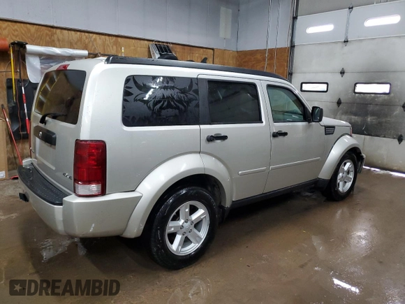 2008 Dodge Nitro SXT with VIN 1D8GU28K08W267122, listed as a Copart auction lot 46322805 with Not Provided miles and Clean Title. Bid and sale history available at DreamBid. Image 3.