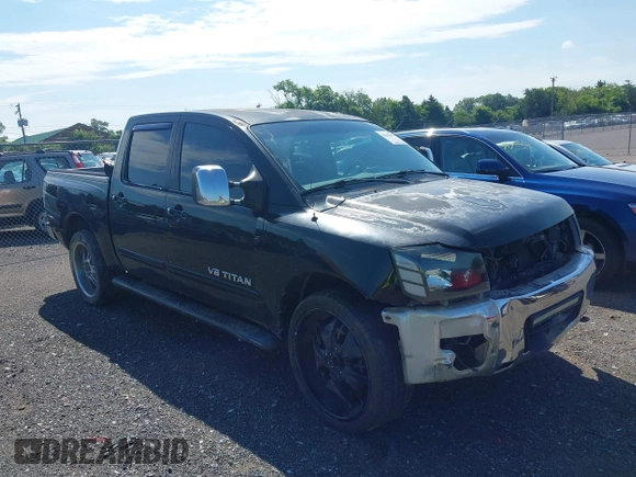 2005 Nissan Titan LE with VIN 1N6AA07B05N509859, listed as a IAAI auction lot 42662424 with 252,000 mi miles and . Bid and sale history available at DreamBid. Image 1.