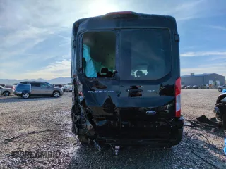 2021 Ford Transit Passenger XL with VIN 1FBAX2C87MKA31418, listed as a Copart auction lot 47065435 with 110,681 mi miles and Salvage Title. Bid and sale history available at DreamBid. Image 6.