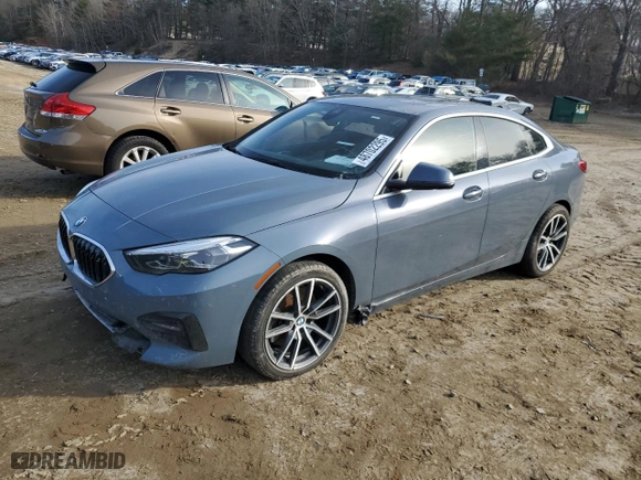 2020 BMW 2 Series 228i xDrive with VIN WBA73AK07L7F93117, listed as a Copart auction lot 48702295 with 76,591 mi miles and Clean Title. Bid and sale history available at carsss.com. Image 1.