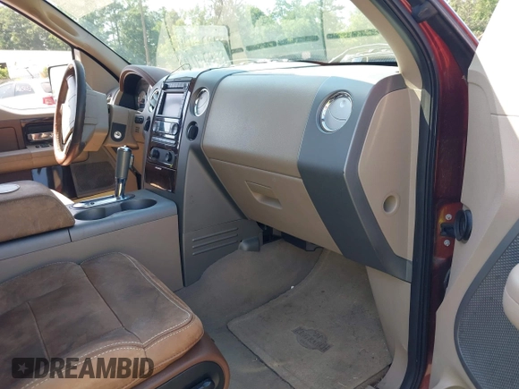2007 Ford F-150 XLT with VIN 1FTPW14V67KC57154, listed as a IAAI auction lot 42596067 with 145,222 mi miles and . Bid and sale history available at DreamBid. Image 5.
