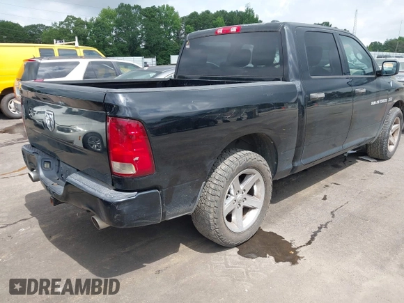 2012 Ram 1500 Express with VIN 1C6RD6KT1CS281120, listed as a IAAI auction lot 42548941 with 244,272 mi miles and . Bid and sale history available at DreamBid. Image 4.
