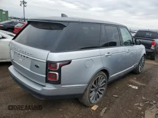 2020 Land Rover Range Rover HSE with VIN SALGS2RU4LA578989, listed as a Copart auction lot 47008065 with 68,397 mi miles and Salvage Title. Bid and sale history available at DreamBid. Image 3.