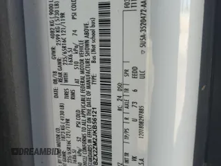 2018 Ford Transit Passenger XL с VIN 1FBZX2ZM2JKB56121, выставлен на аукционе Copart как лот 83858524 с пробегом 73 929 миль миль и Списание • Salvage title. История ставок и продаж доступна на DreamBid. Изображение 13.