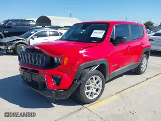 2023 Jeep Renegade Upland with VIN ZACNJDB1XPPP31424, listed as a IAAI auction lot 40951910 with 27,630 mi miles. Bid and sale history available at carsss.com. Image 21.