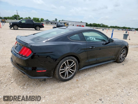 2015 Ford Mustang EcoBoost with VIN 1FA6P8TH7F5393082, listed as a Copart auction lot 62710175 with 96,635 mi miles and Salvage title. Bid and sale history available at DreamBid. Image 3.